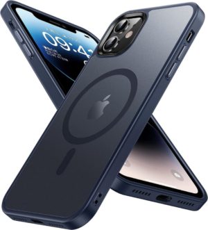 HappyCase Ημιδιάφανη Σκληρή Θήκη MagSafe - Apple iPhone 11 - Matte Blue (8719246412073) 116681