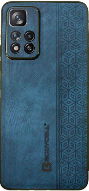 Bodycell Pattern Leather - Σκληρή Θήκη Xiaomi Redmi Note 11 Pro Plus 5G - Blue (5206015068850) BY-00055