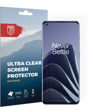 Rosso Ultra Clear Screen Protector - Μεμβράνη Προστασίας Οθόνης - OnePlus 10 Pro - 2 Τεμάχια (8719246353529) 102170