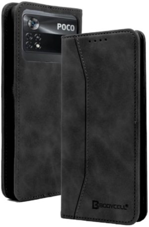 Bodycell Θήκη - Πορτοφόλι Xiaomi Poco X4 Pro 5G - Black (5206015000928) 04-00908