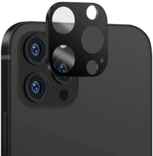 Techsuit Full Camera Tempered Glass - Αντιχαρακτικό Γυαλί Προστασίας για Φακό Κάμερας - Apple iPhone 12 Pro - Black (5949419071377) 117832
