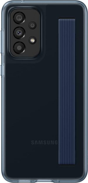 Official Samsung Slim Strap Cover - Ημιδιάφανη Σκληρή Θήκη Samsung Galaxy Α33 5G - Black (EF-XA336CBEGWW) 13018531