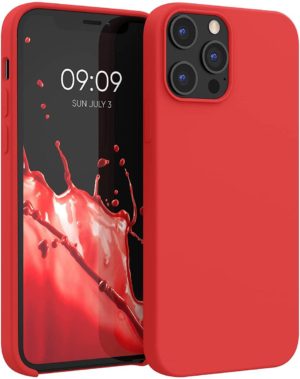KWmobile Θήκη Σιλικόνης Apple iPhone 12 Pro Max - Soft Flexible Rubber Cover - Red (52644.09) 52644.09