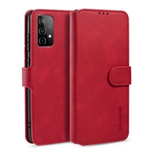 Θήκη Samsung Galaxy A52 4G/ 5G DG.MING Retro Style Wallet Leather Case-Red MPS15438