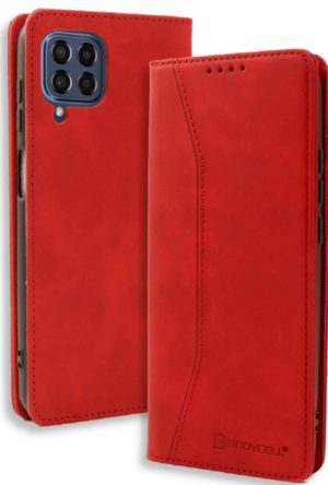 Bodycell Θήκη - Πορτοφόλι Samsung Galaxy M53 - Red (5206015017087) 04-01030