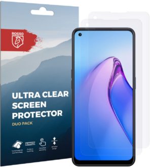 Rosso Ultra Clear Screen Protector - Μεμβράνη Προστασίας Οθόνης - Oppo Reno8 - 2 Τεμάχια (8719246375606) 110545