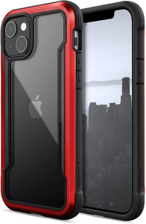 X-Doria Raptic Shield Pro Ανθεκτική Αντιμικροβιακή Θήκη Apple iPhone 13 - Red (473767) 13017912