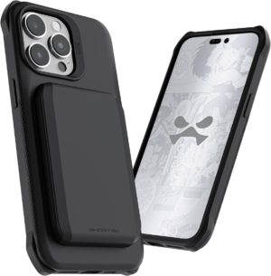 Ghostek Exec 6 - Ανθεκτική MagSafe Θήκη - Πορτοφόλι Apple iPhone 15 Pro Max - Black (GHOCAS3604) GHOCAS3604