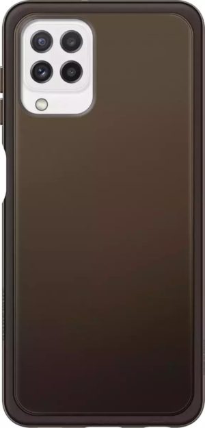 Official Samsung Θήκη Σιλικόνης Soft Clear Cover - Samsung Galaxy A22 4G - Black (EF-QA225TBEGEU) 13017066