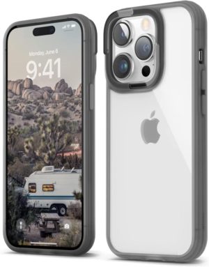 Elago Dual Case - Ανθεκτική Διάφανη Θήκη Apple iPhone 14 Pro - Black (ES14DU61PRO-BK) ES14DU61PRO-BK