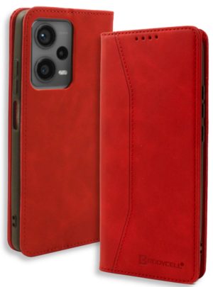 Bodycell Θήκη - Πορτοφόλι Xiaomi Poco X5 - Red (5206015017926) 04-01124