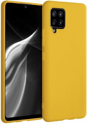 KWmobile Θήκη Σιλικόνης Samsung Galaxy A42 5G - Honey Yellow (53804.143) 53804.143