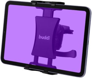 Buddi Tablet Holder for Car Air Vent - Universal Ρυθμιζόμενη Βάση Στήριξης Smartphone / Tablet για Αεραγωγούς Αυτοκινήτου - Black - 5 Έτη Εγγύηση (8719246384660) 114564