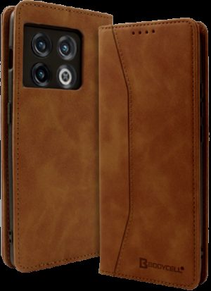 Bodycell Θήκη - Πορτοφόλι OnePlus 10 Pro - Brown (5206015015939) 04-01037