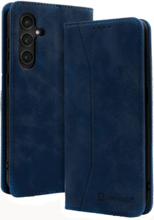 Θήκη Πορτοφόλι - Samsung Galaxy S24 - Bodycell Book Case - Blue (5206015073489) BB-00022