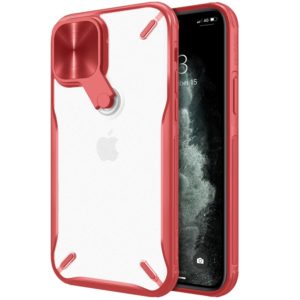 Nillkin Cyclops Case - Σκληρή Θήκη με Κάλυμμα για την Κάμερα & Kickstand - Apple iPhone 12 / 12 Pro - Red (6902048206700) 77301