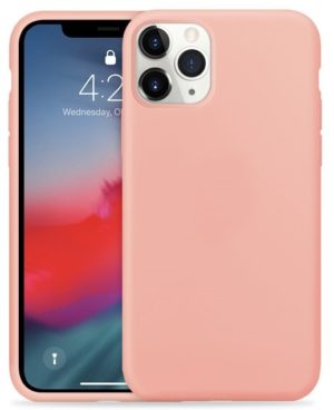 Crong Color Θήκη Premium Σιλικόνης Apple iPhone 11 Pro - Rose Pink (CRG-COLR-IP11P-PNK) CRG-COLR-IP11P-PNK
