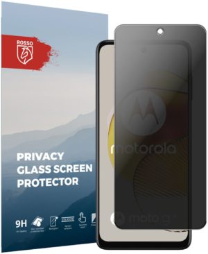 Rosso Tempered Glass Privacy - Αντιχαρακτικό Γυαλί Προστασίας Απορρήτου Οθόνης Motorola Moto G73 (8719246387067) 113930