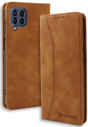 Bodycell Θήκη - Πορτοφόλι Samsung Galaxy M53 - Brown (5206015017070) 04-01029