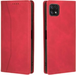Bodycell Θήκη - Πορτοφόλι Samsung Galaxy A22 5G - Red (5206015066863) 86819