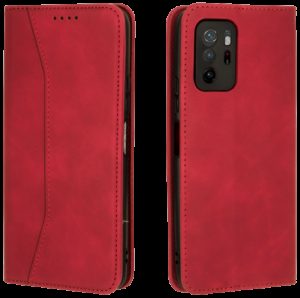 Bodycell Θήκη - Πορτοφόλι Xiaomi Poco M3 Pro 5G - Red (5206015065750) 04-00810