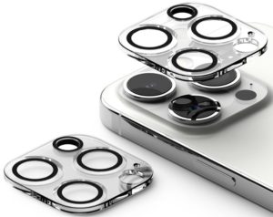 Ringke Camera Protector Full Cover Glass - Αντιχαρακτικό Γυαλί για Φακό Κάμερας Apple iPhone 15 Pro Max - 2 Τεμάχια - Clear (8809919309578) 116220