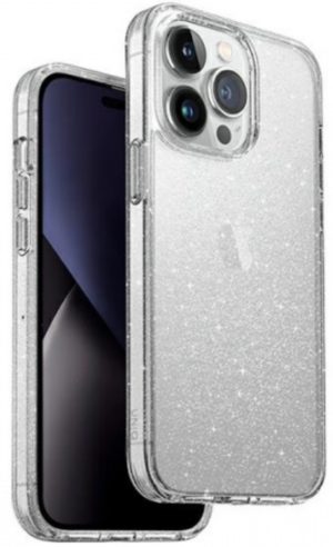Uniq LifePro Xtreme 3D Glitter Crystals - Ανθεκτική Διάφανη Σκληρή Θήκη - Apple iPhone 14 Pro Max - Lucent (UNIQ-IP6.7PM(2022)-LPRXLUC) UNIQ-IP6.7PM(2022)-LPRXLUC