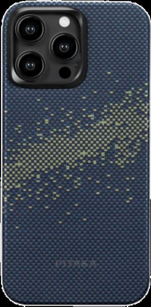 Pitaka StarPeak MagEZ Case 4 - MagSafe Θήκη Aramid Fiber Body Apple iPhone 15 Pro Max - 1.15mm - 1500D - Milky Way Galaxy (KI1502PMYG) KI1502PMYG