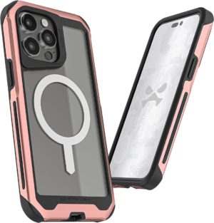 Ghostek Atomic Slim 4 - Ανθεκτική Θήκη MagSafe Apple iPhone 14 Pro Max - Pink (GHOCAS3111) GHOCAS3111