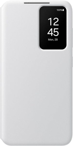 Θήκη Flip με Ενεργό Πορτάκι - Samsung Galaxy S24 - Official Samsung Smart View Wallet Case - White (EF-ZS921CWEGWW) 13023286