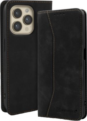 Bodycell Θήκη - Πορτοφόλι Apple iPhone 15 Pro - Black (5206015065910) 04-01181