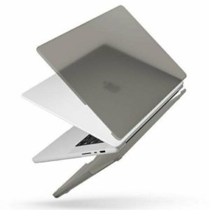 Uniq Σκληρή Θήκη Claro MacBook Pro 14 2021 με Προστασία Πληκτρολογίου και Κάλυμμα Κάμερας - Matte Grey (UNIQ-MP14(2021)-CLAROMGRY) UNIQ-MP14(2021)-CLAROMGRY