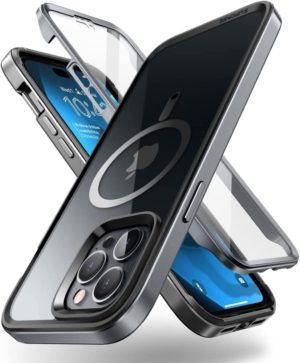 Supcase Unicorn Beetle Edge Mag - Διάφανη Ανθεκτική Θήκη MagSafe - Apple iPhone 14 Pro Max - Black (843439119987) 111464