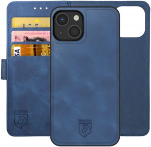 Rosso Element 2 in 1 - PU Θήκη Πορτοφόλι Apple iPhone 13 mini - Blue (8719246324987) 107965