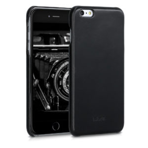 Kalibri Σκληρή Δερμάτινη Θήκη Apple iPhone 6 Plus / 6S Plus - Smooth Genuine Leather - Black (48592.01) 48592.01