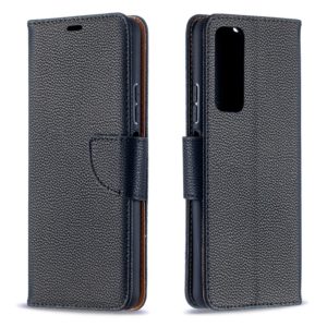 Θήκη Huawei P Smart 2021 PU Leather Wallet Stand Phone Case-black MPS15440