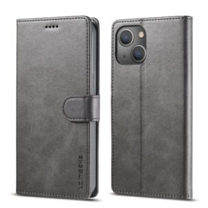 Θήκη iPhone 13 LC.IMEEKE Wallet leather stand Case-grey MPS15279