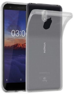 Crong Slim Διάφανη Θήκη Σιλικόνης Nokia 3.1 - 0.8mm - Clear (CRG-CRSLIM-N31-TRS) CRG-CRSLIM-N31-TRS