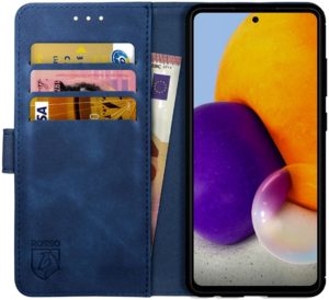Rosso Element PU Θήκη Πορτοφόλι Samsung Galaxy A72 - Blue (8719246296703) 115951