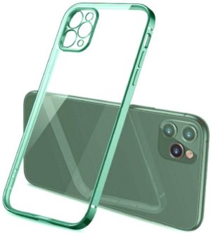 Bodycell HD Διάφανη Θήκη Σιλικόνης Apple iPhone 13 Pro - Green (5206015067365) 04-00876