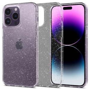 Spigen Liquid Crystal Glitter - Θήκη Σιλικόνης Apple iPhone 14 Pro Max - Crystal Quartz (ACS04810) ACS04810
