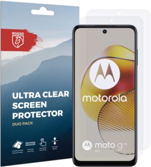Rosso Ultra Clear Screen Protector - Μεμβράνη Προστασίας Οθόνης - Motorola Moto G73 - 2 Τεμάχια (8719246387500) 114436