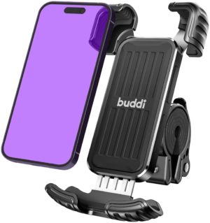 Buddi Smartphone Holder Bicycle - Motorcycle - Universal Ρυθμιζόμενη Βάση Στήριξης Ποδηλάτου / Μηχανής / Scooter για Smartphone / Κινητά - Black - 5 Έτη Εγγύηση (8719246390159) 115415