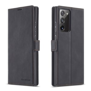 Θήκη Samsung Galaxy Note 20 FORWENW Wallet leather stand Case-black MPS14573