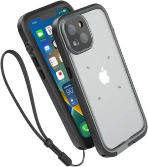 Catalyst Total Protection - Διάφανη Αδιάβροχη Θήκη Apple iPhone 14 - Stealth Black (CATIPHO14BLKM) CATIPHO14BLKM