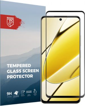 Rosso Tempered Glass - FullFace Αντιχαρακτικό Προστατευτικό Γυαλί Οθόνης Realme 11 5G - Black (8719246398759) 117306