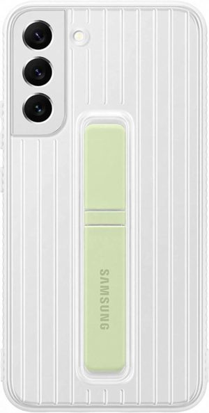 Official Samsung Protective Standing Cover - Θήκη Samsung Galaxy S22 Plus 5G - White (EF-RS906CWEGWW) 13018253