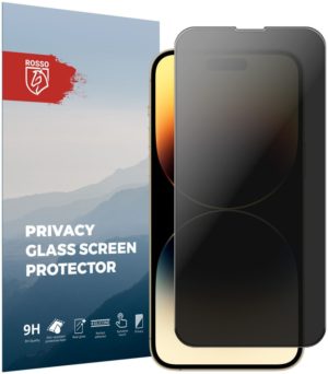 Rosso Tempered Glass Privacy - Αντιχαρακτικό Γυαλί Προστασίας Απορρήτου Οθόνης Apple iPhone 14 Pro Max (8719246376313) 109789