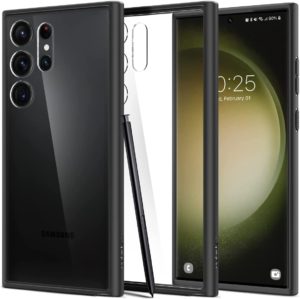 Spigen Ultra Hybrid Θήκη Samsung Galaxy S23 Ultra - Matte Black (ACS05618) ACS05618