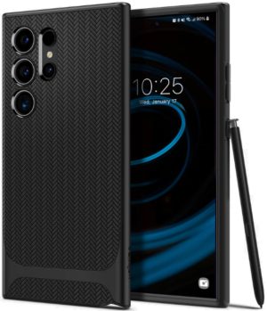 Ανθεκτική Θήκη - Samsung Galaxy S24 Ultra - Spigen Neo Hybrid - Black (ACS07304) ACS07304